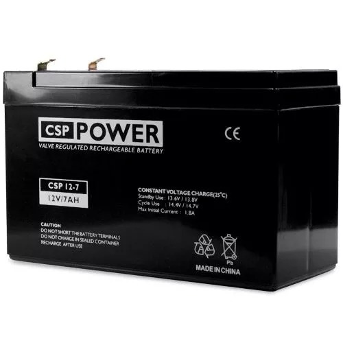 Bateria Selada 12V / 7,0Ah - CSP Power